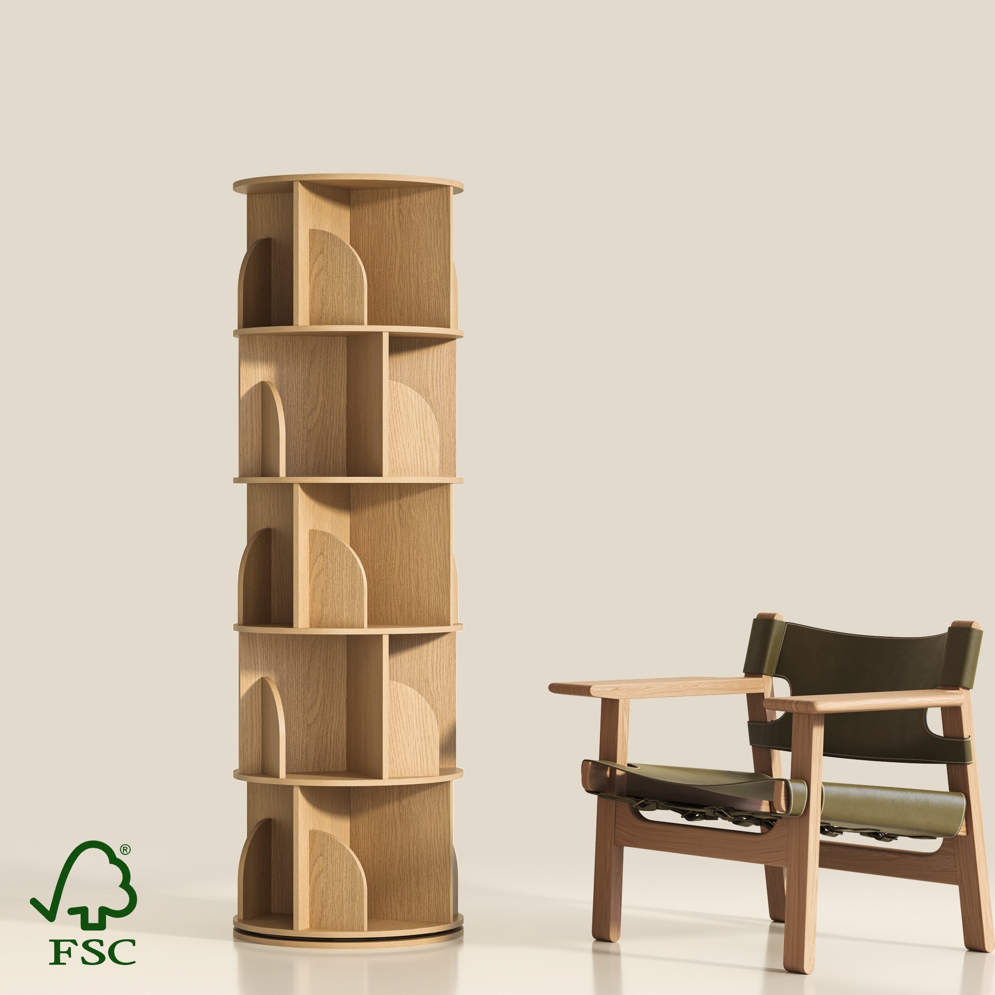 YOWOS Circinus Core 360° Rotating Storage Rack